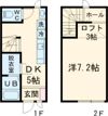 ナナザスタイル長浜Bの間取り画像