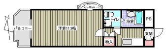 リュージュ飯倉の間取り画像