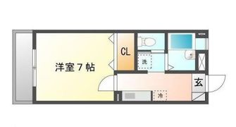 サンライズ南1号館の間取り画像