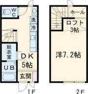 ナナザスタイル長浜Cの間取り画像