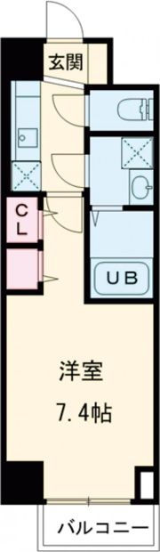 S-RESIDENCE高井田Central（セントラル）の間取り画像