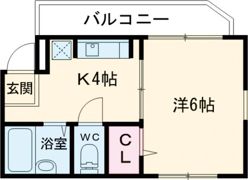 さくらハイツの間取り画像