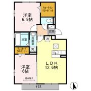 プレジールの間取り画像