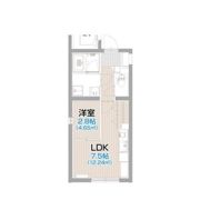 Brave亀島本陣※FR1か月&初回保証料無料&1年間限定家賃5000円down&保険料1年分キャンペーンの間取り画像