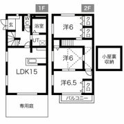 シェソワ八橋の間取り画像