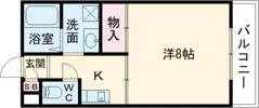 サンモールDの間取り画像