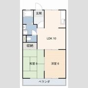リバティはやのAの間取り画像