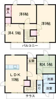 Gemini（ジェミニ）の間取り画像