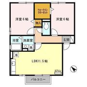 グランヴィラージュ Aの間取り画像