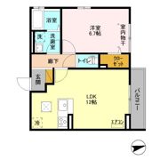 アウラ西船の間取り画像