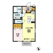 クロスクローバーⅡの間取り画像