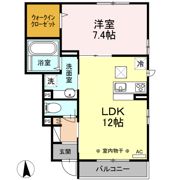 アンベリール 一番町の間取り画像