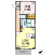 シャンブルの間取り画像