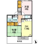 エムズパレス Bの間取り画像