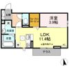 アルカディア 日永の間取り画像