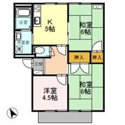 フレグランスのだやまの間取り画像