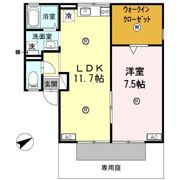 ジョビアル松本 A棟の間取り画像
