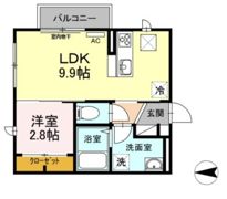 エーデルハイム東津田の間取り画像