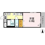 マメゾン三野の間取り画像