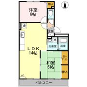 ハイカムール玉木の間取り画像