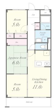 ネオパストラルの間取り画像