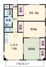 ソサエティ服部の間取り画像
