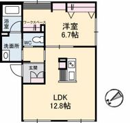 レフィシア新堀の間取り画像
