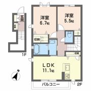 シャーメゾン クレストの間取り画像