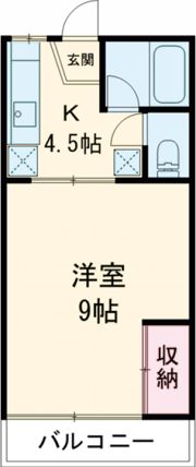 メゾン武内Bの間取り画像