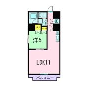 タウンコート人宿町の間取り画像