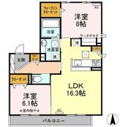 ロアールANDO.ESの間取り画像