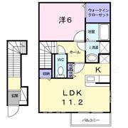 クレインの間取り画像