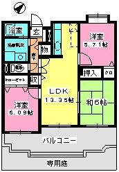 グランシャリオ21の間取り画像