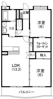 エクレールの間取り画像