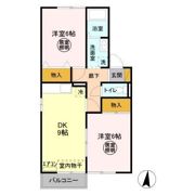 エミナン3の間取り画像