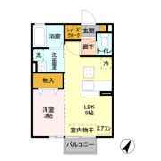 クレールの間取り画像