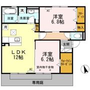 サン・アベニール A棟の間取り画像