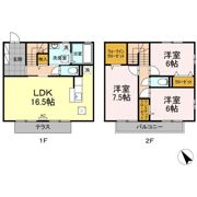 ペイサージュの間取り画像