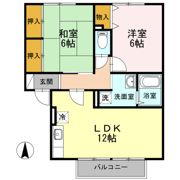 ガーデンビレッジUY A棟の間取り画像