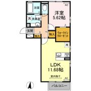アルカコンネ大淀の間取り画像