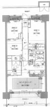 ヴェルディ西条センターコートの間取り画像