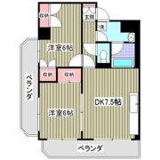 アザレアマンションの間取り画像