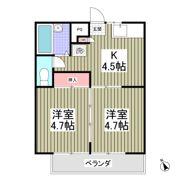 エルベマンションの間取り画像