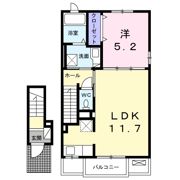 イーストヒルⅥの間取り画像