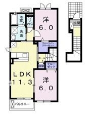アンジュ・クレールの間取り画像