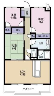 ヴィラクリアの間取り画像