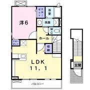 グラン オーブの間取り画像