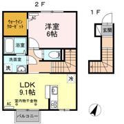 GLANZ Dの間取り画像