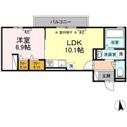 マーメゾン 東田中の間取り画像