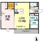 マーメゾン 東田中の間取り画像